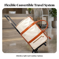 Rolling Garment Bag Contrast Trim