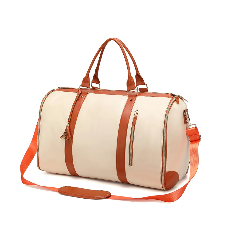 Rolling Garment Bag Contrast Trim
